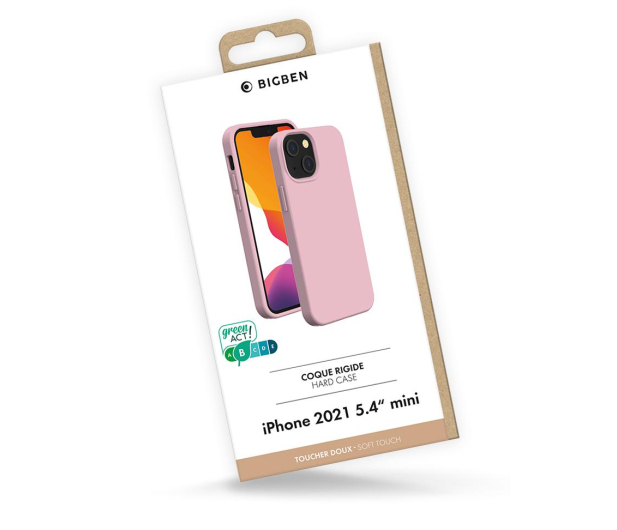 BigBen SoftTouch Silicone Case do iPhone 13 Mini sand - 686811 - zdjęcie 2